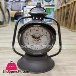 Antique Table Clock Vantage Style Metal Clock Best Quality Product Imported Item Metal