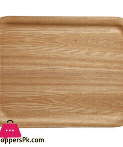Unbreakable Bamboo Wood Serving Tray (Large) 46 x 35cm