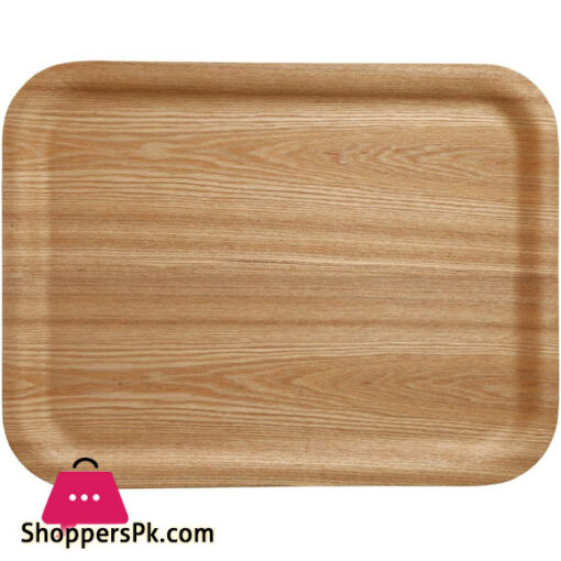 Unbreakable Bamboo Wood Serving Tray (Large) 46 x 35cm in Pakistan