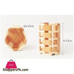 Wooden Spoon Chopsticks Bar Bq Sticks Storage Rack Organizer