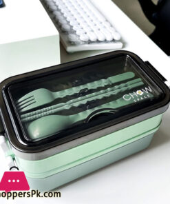 Bento Box Lunch Box Lunch Box For Kids Lunch Containers – Stackable 3 Compartments - Image 2