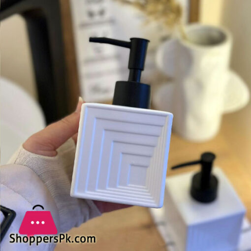 Ceramic Bathroom Soap Dispenser (225A)