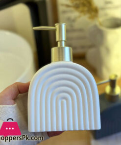 Ceramic Bathroom Soap Dispenser (226A) 5 Ceramic Bathroom Soap Dispenser (226A) - Image 2