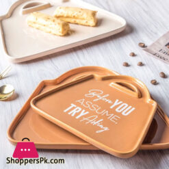 Ceramic Snack Dish Stoneware Dessert Tray Porcelain Dessert Plate Fruit Plate Dry Fruit 17.5 X 15.3 Cm Small