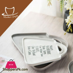 Ceramic Snack Dish Stoneware Dessert Tray Porcelain Dessert Plate Fruit Plate Dry Fruit 17.5 X 15.3 Cm Small