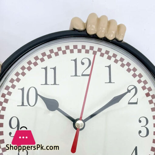 Chef Decorative Wall Mounted Clock for Kitchen Dinning Hall Restaurant Cafe