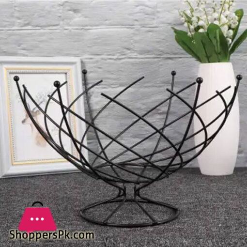 Classic Design Metal Bowl Natural Decor Tabletop Centerpiece Fruit Basket Bowl Living Room