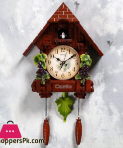 Cuckoo Clock Bird Home Living Room Hanging Wall Clocks