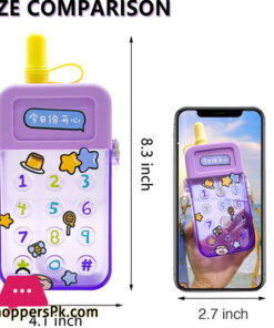 Cute Water Bottles With Straws Mobile Phone Travel Cup 2201 - Image 3