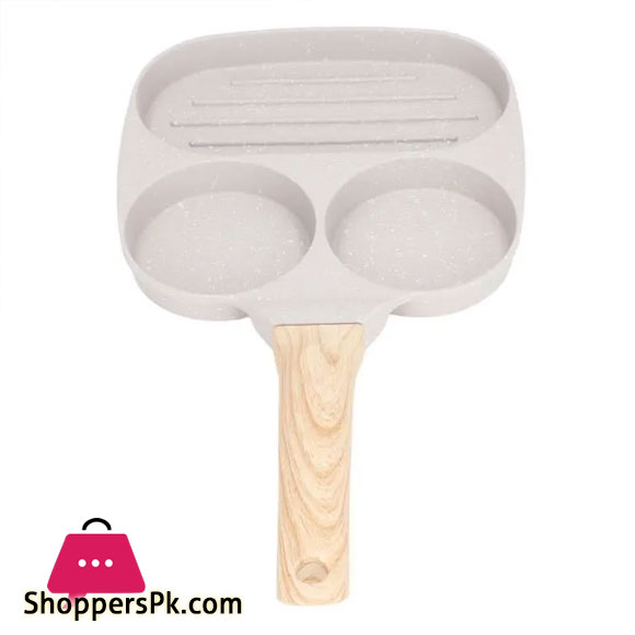 Egg Frying Pan Aluminum Omelette Pan Pfoa Free Frying Pan Antiburn Ring With Multi Section 4 Egg Frying Pan Aluminum Omelette Pan Pfoa Free Frying Pan Antiburn Ring With Multi Section - Image 2