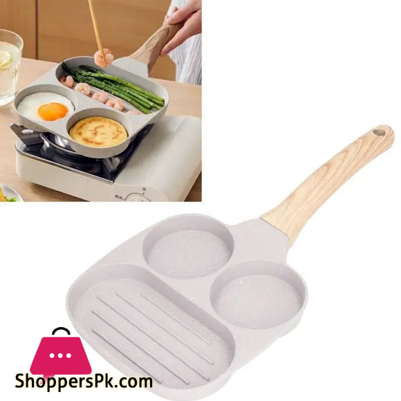 Egg Frying Pan Aluminum Omelette Pan Pfoa Free Frying Pan Antiburn Ring With Multi Section 3 Egg Frying Pan Aluminum Omelette Pan Pfoa Free Frying Pan Antiburn Ring With Multi Section