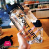 Glass Water Bottle Creative Drinking Bottles for Camping Hiking Sports Water Bottle Portable Sports Cup Drinkware 1000ml