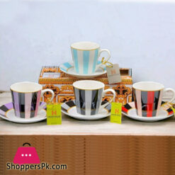 Heritage Milano 6 Pc Cup Saucer Set