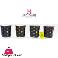 HERITAGE MUG  DOTTED 6 Pcs Set DOTTED-M605