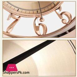 Imported Golden New Design Drassperent Wall Hanging Clock Delicate Design Best Quality Product Plastic Metarial