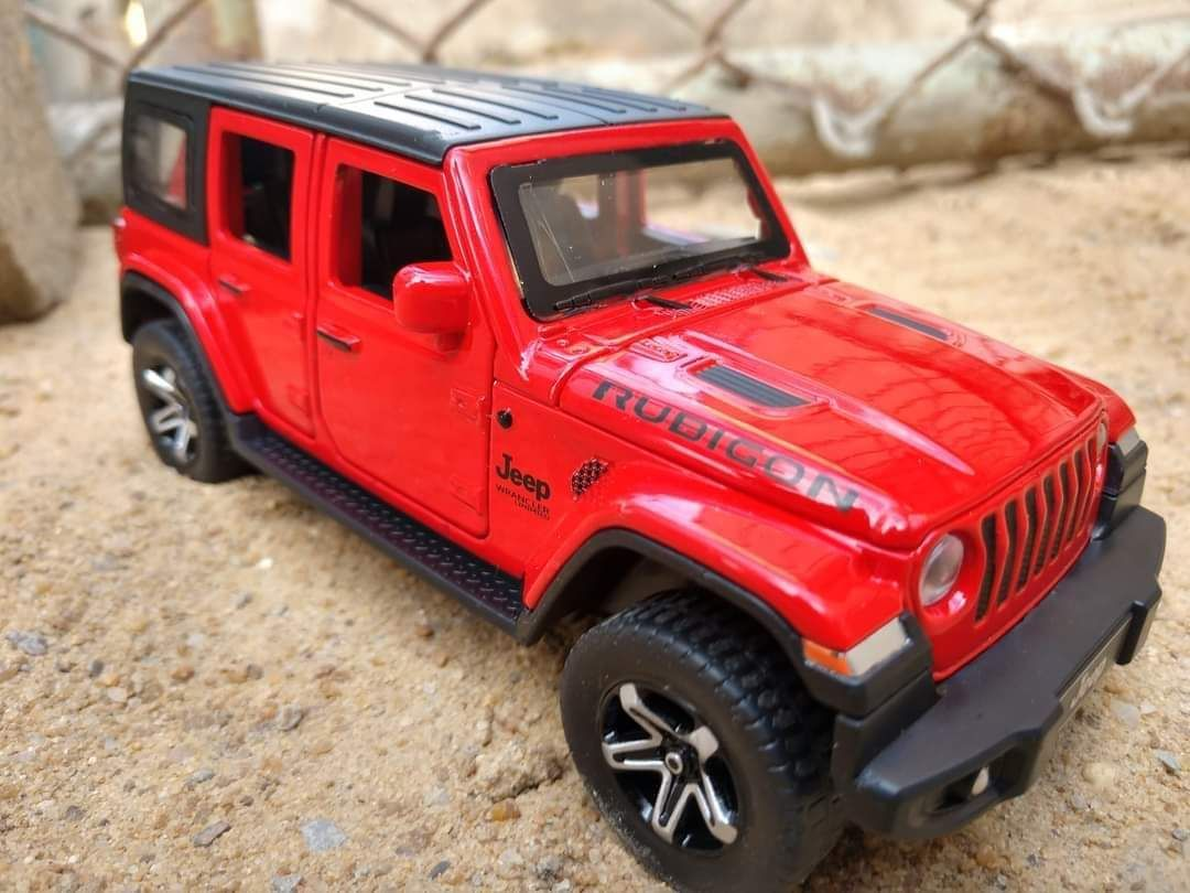 Jeep Wrangler Scale 1:32 Metal Model