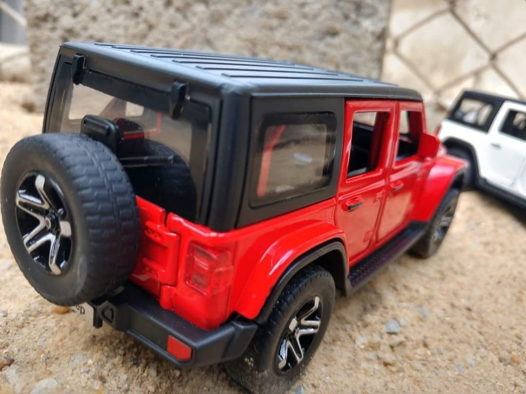 Jeep Wrangler Scale 1:32 Metal Model