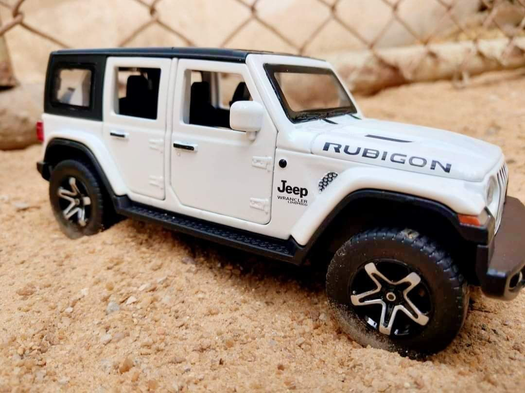Jeep Wrangler Scale 1:32 Metal Model