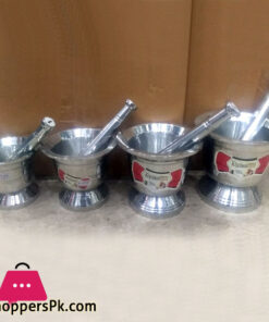 Kitchen Gold Stainless Steel Mortar & Pestle - No1