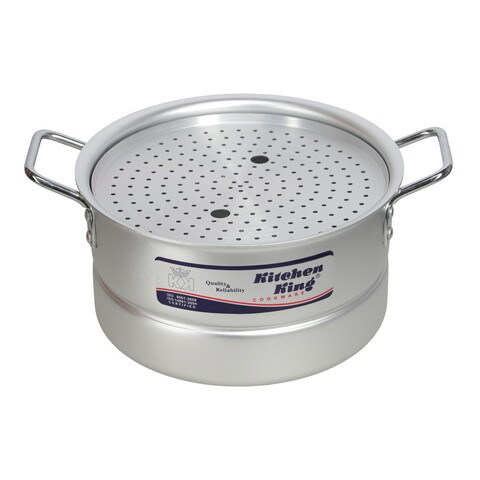 Kitchen King 2 In 1 Steamer ‘N’ Cooker 33Cm