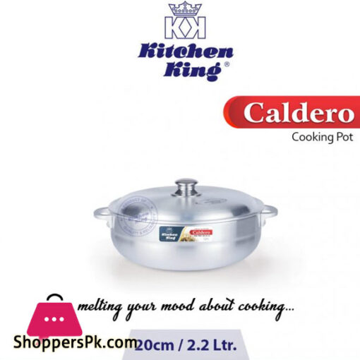 Kitchen King Caldero Cooking Pot with Lid 20cm