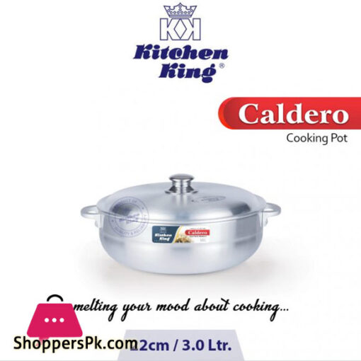 Kitchen King Caldero Cooking Pot with Lid 22cm
