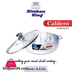 Kitchen King Caldero Pot Glass Lid 26Cm