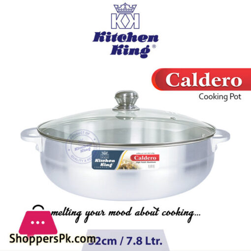Kitchen King Caldero Pot Glass Lid 32cm