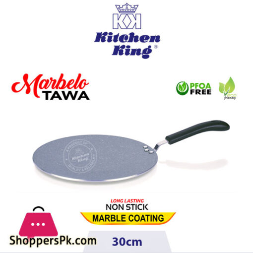 Kitchen King Marbelo Tawa Super Heavier Body – 30cm