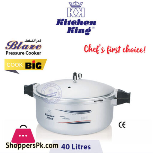 Kitchen King Pressure Cooker Blaze – 40 Liters