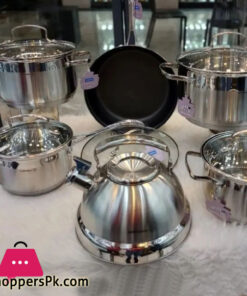 KORKMAZ TOMBIK NEW 12 PCS COOKWARE SET A1888 TURKEY