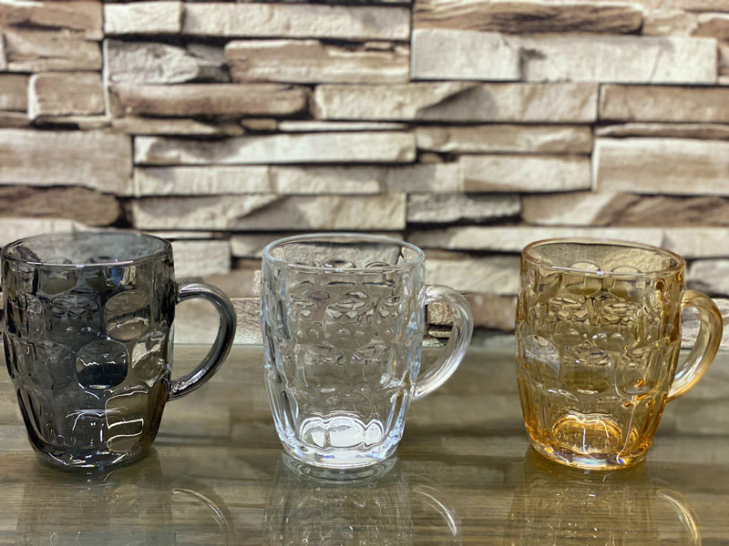 Large Size Beer Mug Glass Mugs For Milk Milk Shakes And Juices 1-Pcs