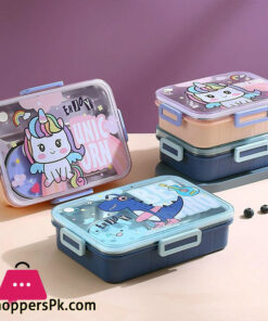 LUNCH BOX 4 STAINLESS STEEL 304 900ML (2534)