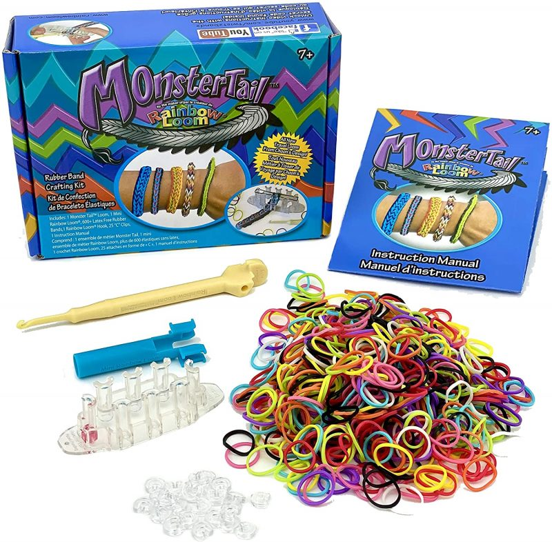 Monster Tail Rainbow Loom