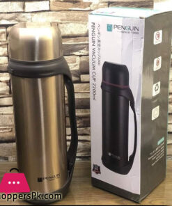 New Penguin Vacuum Bottle with Cup Capacity-2200ml Material-Stainless Steel 304