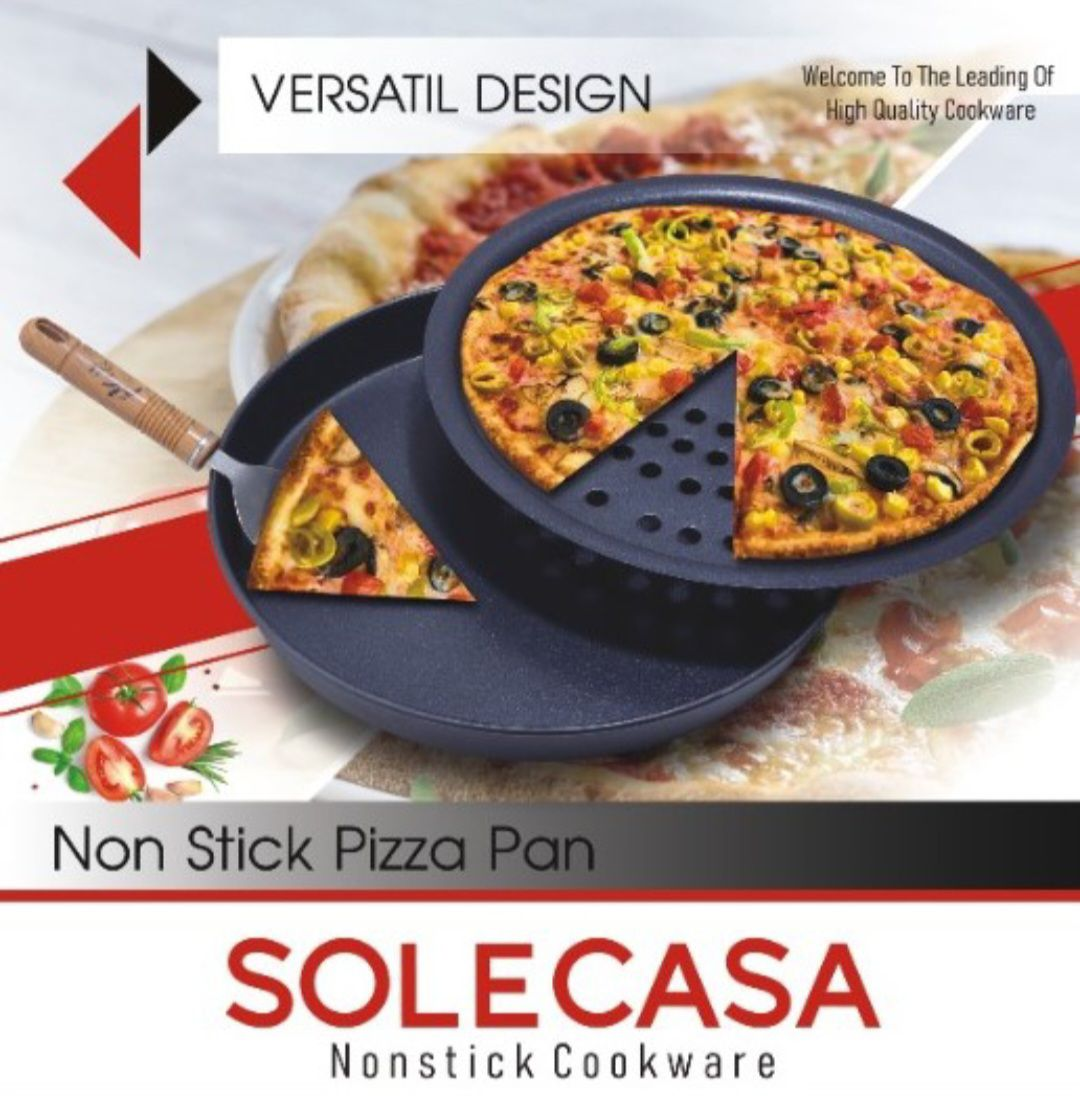Pizza Pan Set With Grill Cover Material Non Stick 4 Pizza Pan Set With Grill Cover Material Non Stick