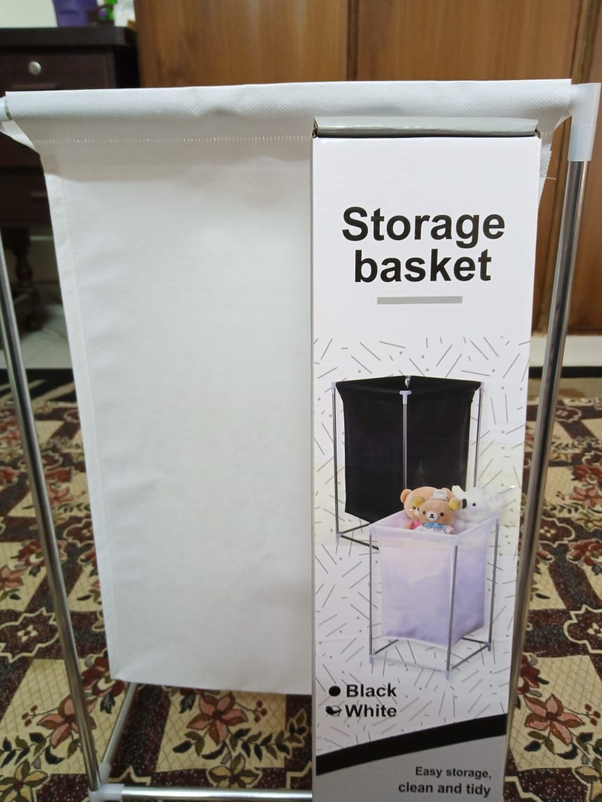 Rectangular Non-Woven Dirty Clothes Basket Laundry Basket