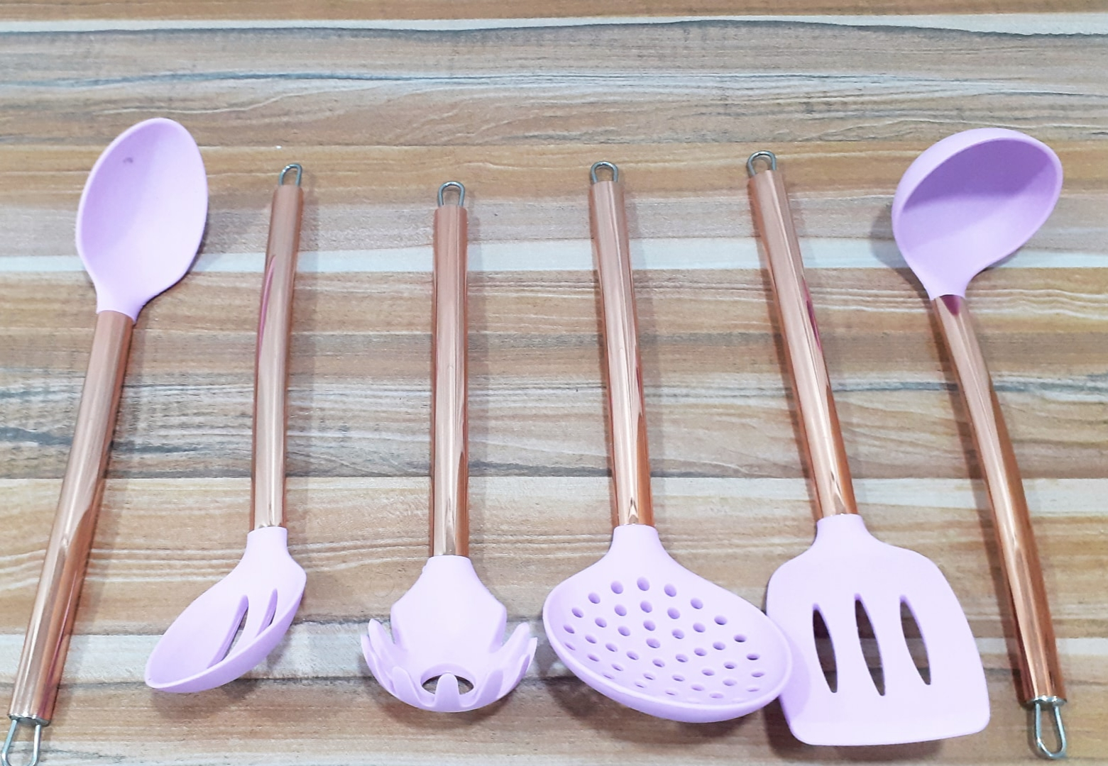 Rongjian Kitchenware Silicone Tool Set Of 7 Heavy Quality