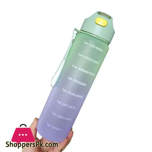 Sports Water Bottle with Handle 1Liter