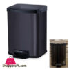 Stainless Steel Dustbin With Pedal Hydrolic 12 Liter