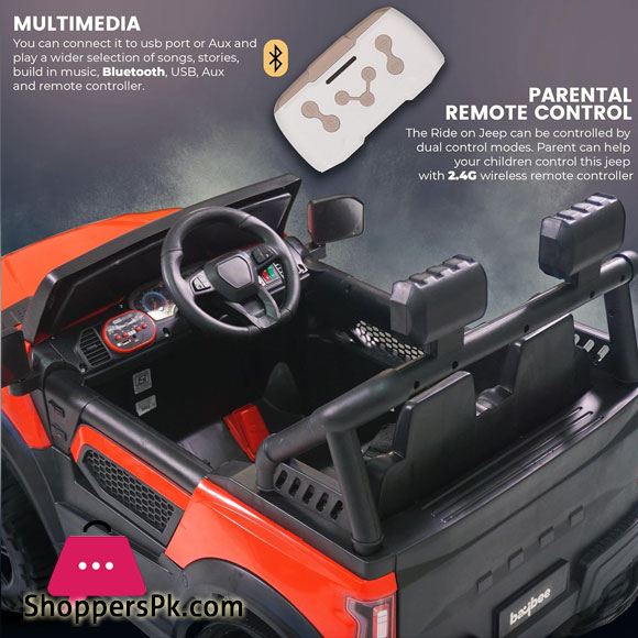 Toyota Hilex Rechargeable Battery Operated Jeep For Kid Painted Jeep - 1 - 8Years 7 Toyota Hilex Rechargeable Battery Operated Jeep For Kid Painted Jeep - 1 - 8Years - Image 5