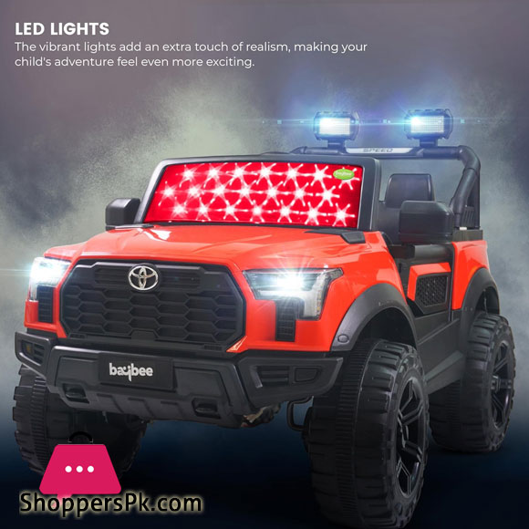 Toyota Hilex Rechargeable Battery Operated Jeep For Kid Painted Jeep - 1 - 8Years 8 Toyota Hilex Rechargeable Battery Operated Jeep For Kid Painted Jeep - 1 - 8Years - Image 6