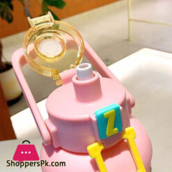 Water Bottle With Straw Bpa Free Material Ideal For Gym,Outdoor Sport,Home &Amp; Office 1800Ml