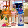 Water Bottle With Straw Bpa Free Material Ideal For Gym,Outdoor Sport,Home &Amp; Office 1800Ml