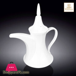Wilmax Fine Porcelain Arabic Style Coffee Pot 34 FL OZ - 1000ML