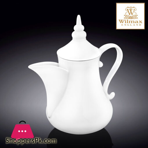 Wilmax Fine Porcelain Arabic Style Coffee Pot 34 FL OZ - 1000ML