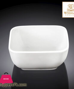 Wilmax Fine Porcelain Square Dish 3 X 3 Inch - WL-992604-A