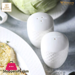 Wilmax Porcelain Salt &Amp; Pepper Set Wl-880124