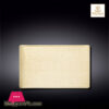 Wilmax Sandstone Rectangular Plate 13.25 X 8 Inch 33.5 X 20.5 Cm