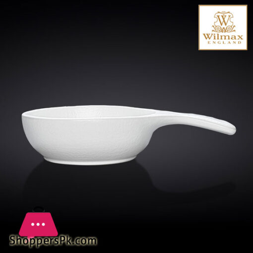 Wilmax Slate Stone Baking Dish with Handle 6.25 X 4 Inch - 16 X10 CM 5 FL OZ - 160 ML